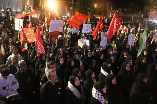 قرچک در صد و هفتمین حضور مردمی سیاه پوش سیدالشهدا (ع) شدند