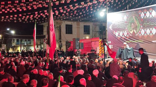 حماسه با شکوه عزاداران حسینی در رودسر
