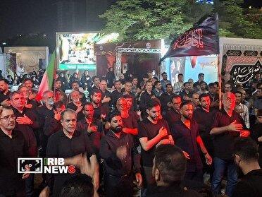 حماسه حسینی ساکنان کیش در صد و نهمین شب از حماسه خیابان