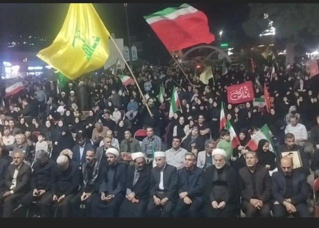طنین نوای همبستگی مردم سنندج در میدان آزادی