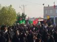 اجرای نمایش میدانی کاروان سرزمین کربلا در بخش سندرک میناب