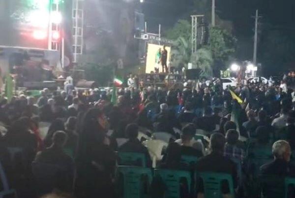 تجمع باشکوه مردم بوشهر در دفاع از آرمان‌های انقلاب