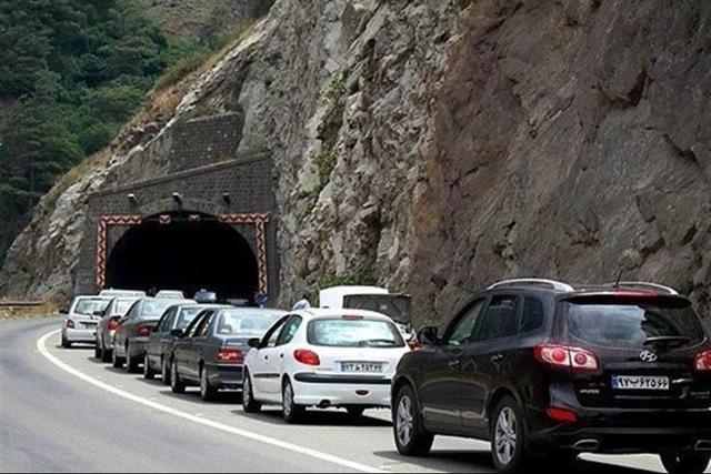 وضعیت ترافیک کشور؛ بار سنگین خودروها در محور هراز