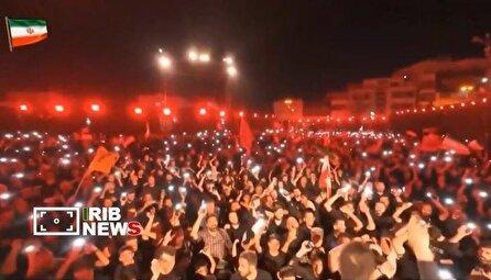 استمرار ایستادگی و میدان داری مردم در شب‌های محرم