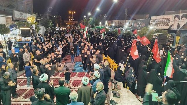 ششمین مراسم اقامه عزای سیدالشهدای کربلا در آستانه اشرفیه