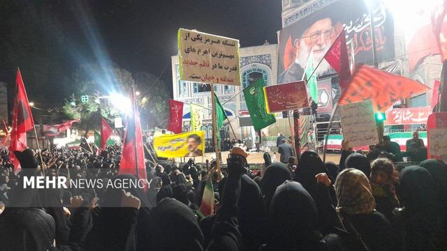 اجتماع عاشقان حسینی در اردبیل