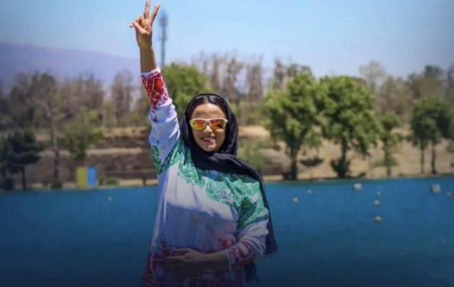 بانوی قایقران کرمانشاهی، نایب‌قهرمان آسیا شد