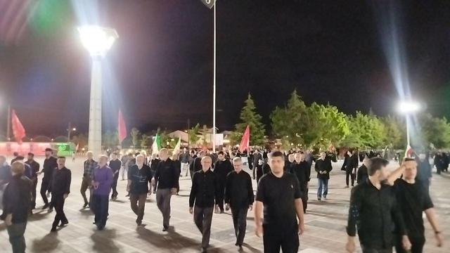 صد و سیزدهمین حضور حماسی مردم آستانه اشرفیه همراه با اقامه عزای حسینی