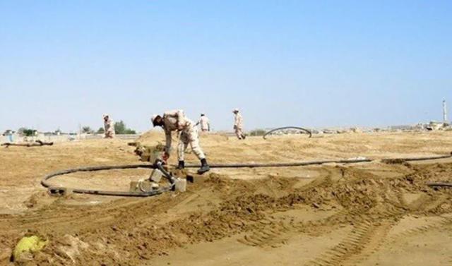 لوله کشی ۳ کیلومتری قاچاقچیان سوخت در میناب لو رفت