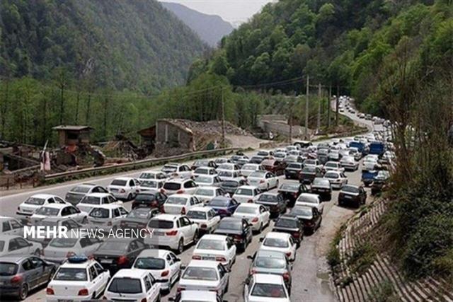 ترافیک سنگین در محورهای شمالی؛ توصیه پلیس راهور