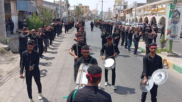 عزاداری مینابی ها در تاسوعای حسینی