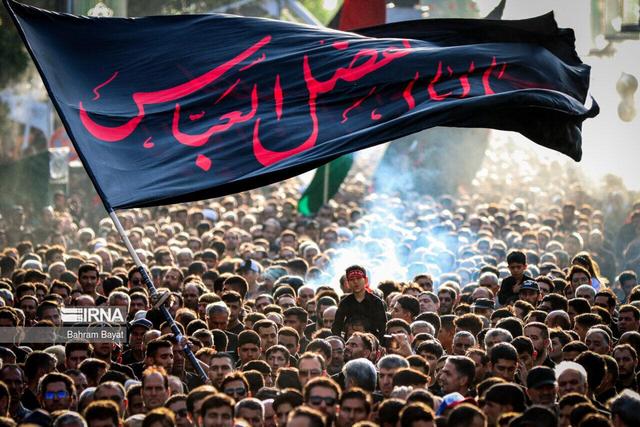 دیار علویان در تاسوعای حسینی غرق در عزا و ماتم شد