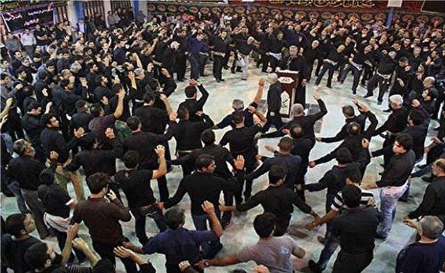 آئین سنتی جوش حیدری در حسینیه کاج مزویرآباد شهرستان مهریز+فیلم