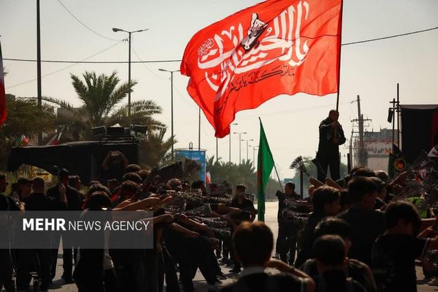 چابهاری ها در روز عاشورا برای سیدالشهدا عزاداری کردند