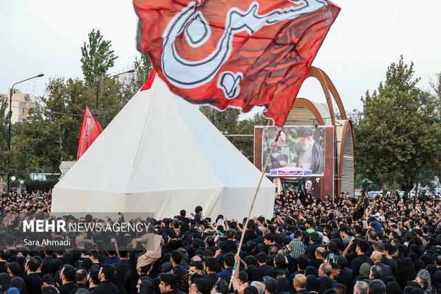 مراسم عزاداری عصر عاشورا در مشهد