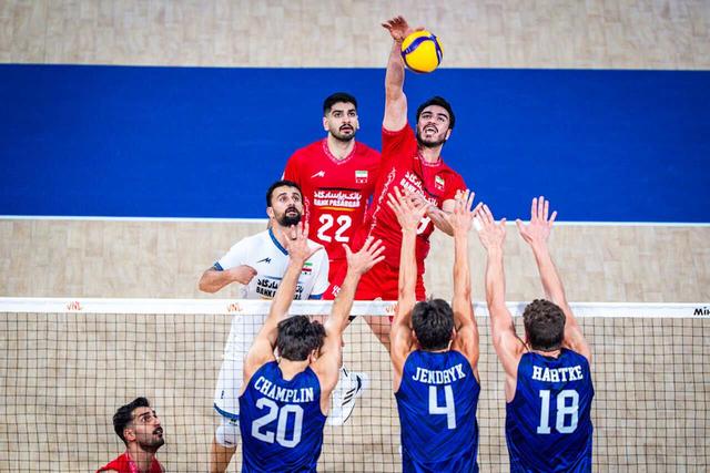 شکست شاگردان پیاتزا مقابل آمریکا؛ رقابت پایاپای تا امتیاز ۳۱