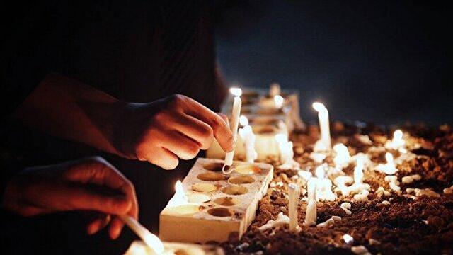 حال و هوای شام غریبان امام حسین(ع) در روستای ده محمد + فیلم