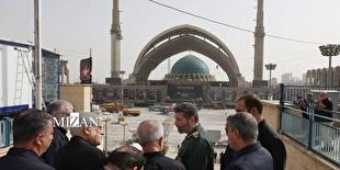 عارف در بازدید از مصلی تهران: همه تمهیدات لازم برای برگزاری مراسم تاریخی وداع و تشییع فراهم است