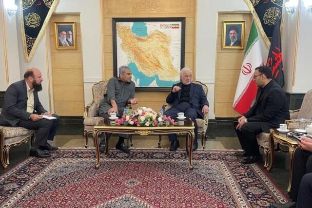 استقبال مومنی از وزیر کشور پاکستان در تهران
