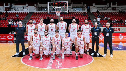پیروزی تیم ملی بسکتبال ایران مقابل اردن در پنجره سوم انتخابی جام