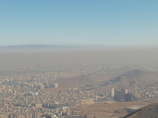 هوای کلانشهر مشهد همچنان آلوده است