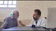 خدمت پزشکان متخصص به عزاداران در تشییع رهبر شهید
