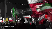 تاکید مردم قم بر وفاداری به آرمان‌های رهبر شهید در اجتماعات شبانه
