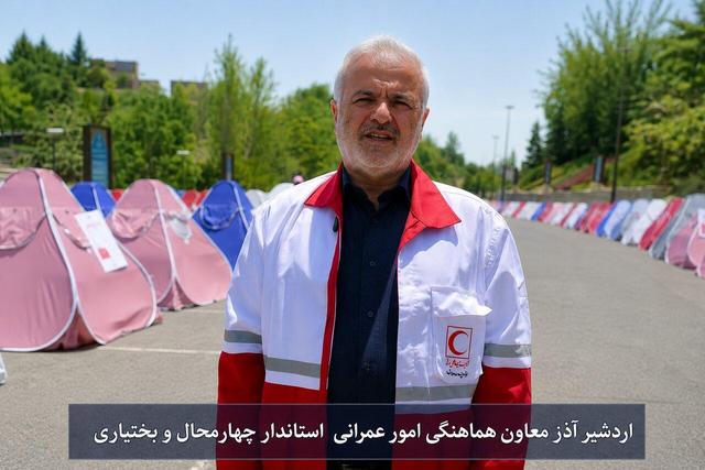 امدادگران چهارمحال و بختیاری با آمادگی کامل پذیرای زائران هستند