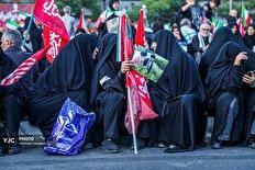 مراسم تشییع پیکر آقای شهید ایران در تهران | ۲