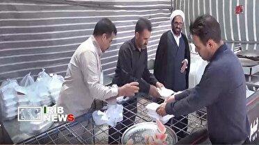 خدمت‌رسانی ۳۰ موکب لرستان به زائران رهبر شهید
