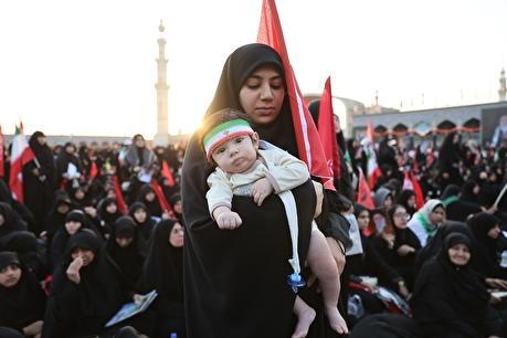 آیین تشییع رهبر شهید انقلاب در قم - ۲