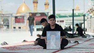 تصویر رهبر شهیدی که این روز‌ها در قلب مردم عراق حک شده است