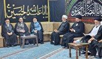 دیدار فرزند ارشد شهید امت با جمعی از علما عراق