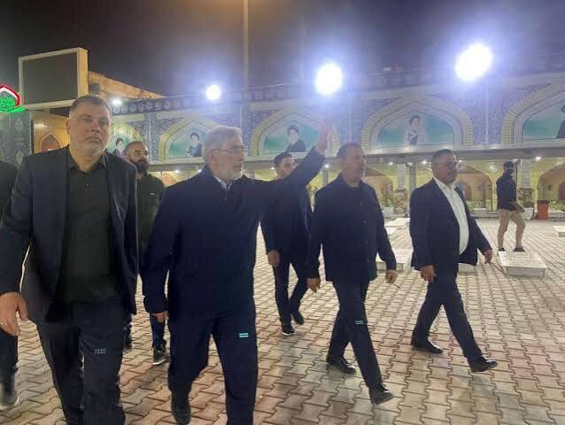 ببینید | حضور سردار قاآنی در فرودگاه نجف