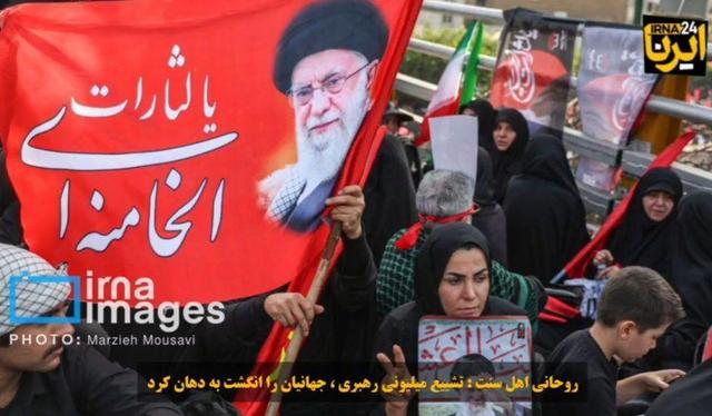 فیلم| روحانی اهل سنت: تشییع میلیونی رهبرشهید، جهانیان را انگشت به دهان کرد
