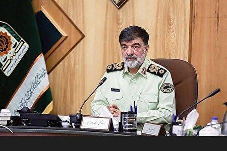 قدردانی فرمانده کل انتظامی از وزیر کشور عراق برای تشییع امام شهید امت در عراق