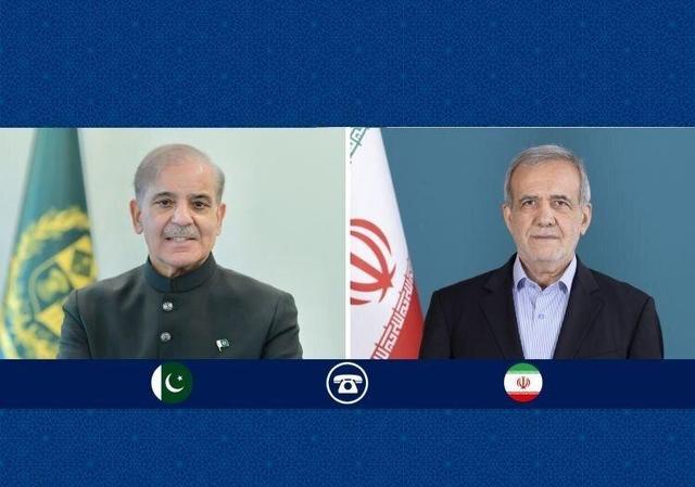 گفت‌وگوی تلفنی پزشکیان و شهباز شریف