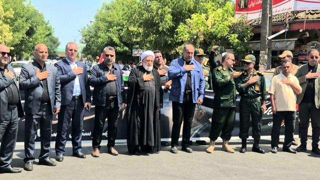 مراسم عزاداری سومین روز خاکسپاری رهبر شهید- بندر مرزی آستارا | فیلم