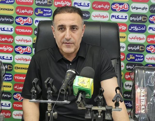 سرمربی صنعت‌نفت آبادان: سه امتیاز مهم و حیاتی کسب کردیم