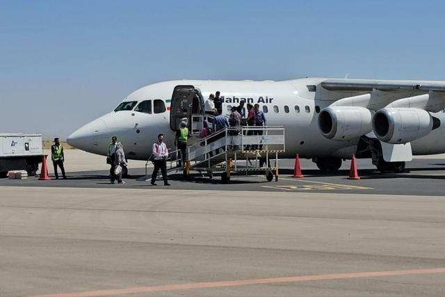 فعالیت مجدد فرودگاه سیرجان پس از 4 ماه توقف