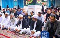 برگزاری مراسم رهبر شهید با حضور علمای شیعه و اهل سنت در سرخس