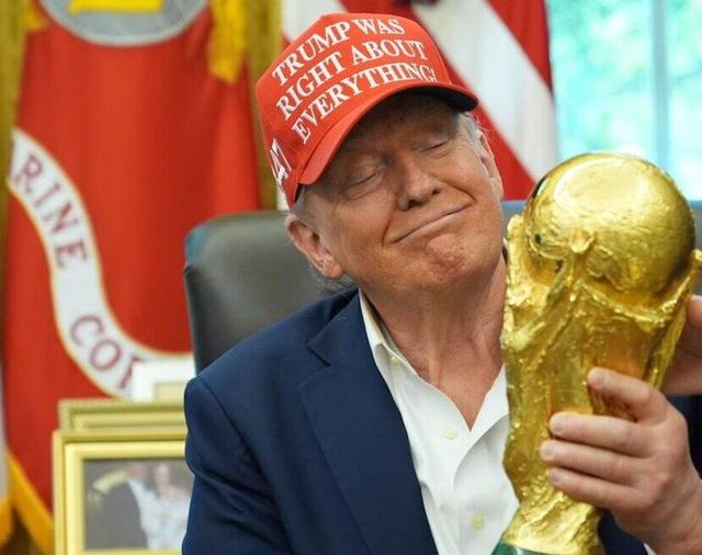 ترامپ، تماشاگر فینال جام جهانی!