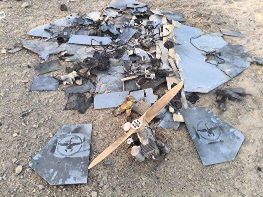 انهدام پهپاد لوکاس دشمن آمریکایی در لارستان فارس