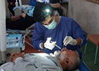 ارائه خدمات رایگان دندانپزشکی در شهرستان رودبار
