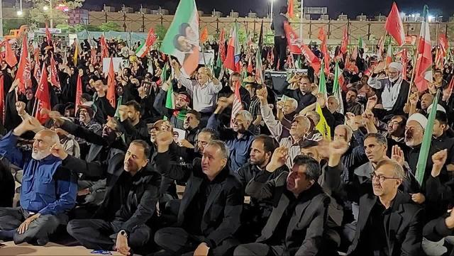 فیلم| گرامیداشت هفتمین روز تدفین آقای شهید ایران در بیرجند
