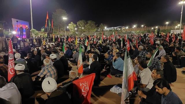 تجلی ولایت‌مداری اهالی خراسان جنوبی در هفتمین شب تدفین مردی از تبار نور