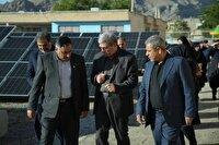 افتتاح نیروگاه خورشیدی ۲۵۰ کیلوواتی مجتمع بهزیستی باغکومه