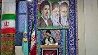 مخابره رنگ سرخ انتقام به جهان در تشییع آقای شهید ایران