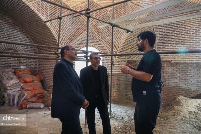 بازدید مدیرکل میراث فرهنگی، گردشگری و صنایع دستی استان اردبیل از پروژه های حوزه میراث فرهنگی