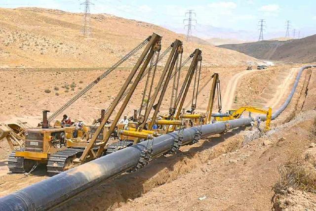 ۱۰۰ کیلومتر از خط انتقال گاز دشتک زابل – نهبندان تکمیل شد